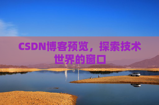 CSDN博客预览,探索技术世界的窗口